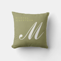 Monogram Minimalist Add Your Name Initial