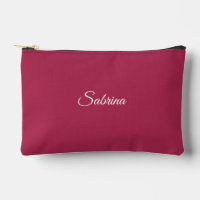 Monogram minimalist cherry rose pink