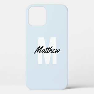 Monogram Modern Handwriting Name Case-Mate i iPhone 12 Case