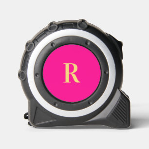 Monogram Modern Minimal Hot Pink 1