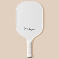 Monogram Modern Minimalist White