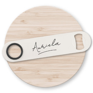 Monogram Modern Stylish Simple Signature Name