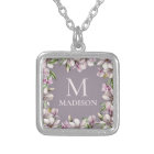 Monogram Monogrammed Magnolia Floral Personalised