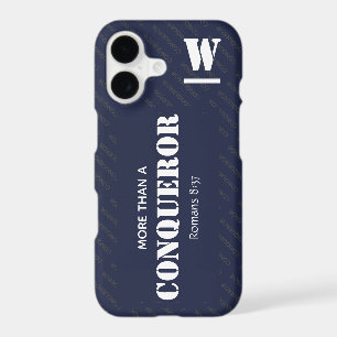 Monogram MORE THAN A CONQUEROR Christian