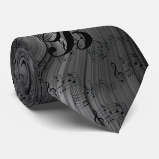 MONOGRAM  MULTI-MUSIC NOTES TIE