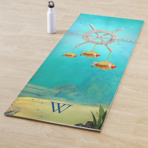 Monogram multicolored Deep Sea Underwater Yoga Mat