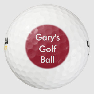 Monogram Name Drop Golf Balls