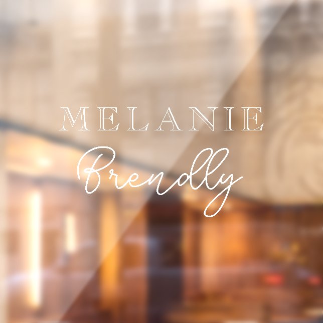 Monogram Name | Elegant Minimal (Sheet 2)