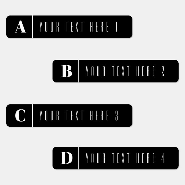 Monogram & Name Etc. Modern | Iron-on Clothing (Group)