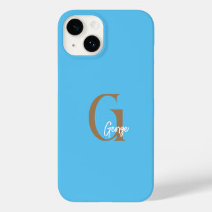 monogram name iPhone / iPad case