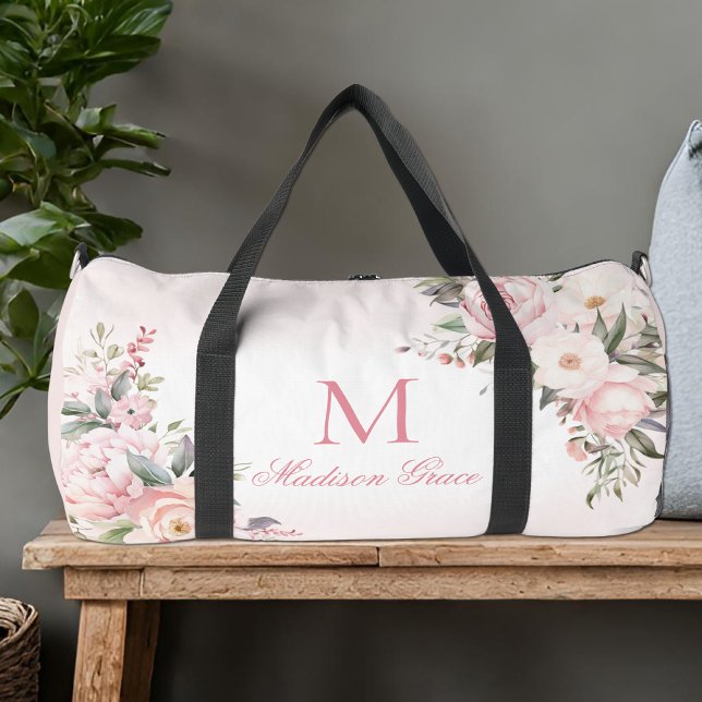 Monogram Name Personalised Custom Duffle Bag (Creator Uploaded)