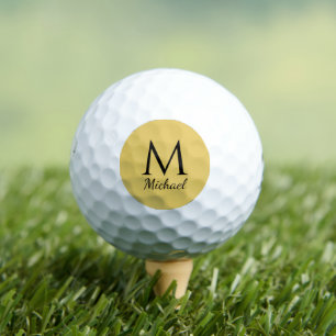 Monogram Name Template Bridgestone e6 3 Pack Golf Balls