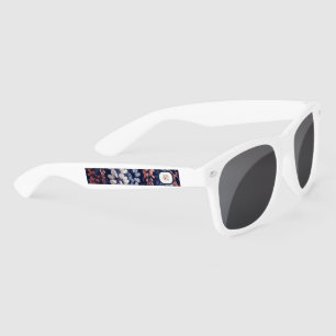 Monogram Navy Rose Wisteria Elegance Sunglasses