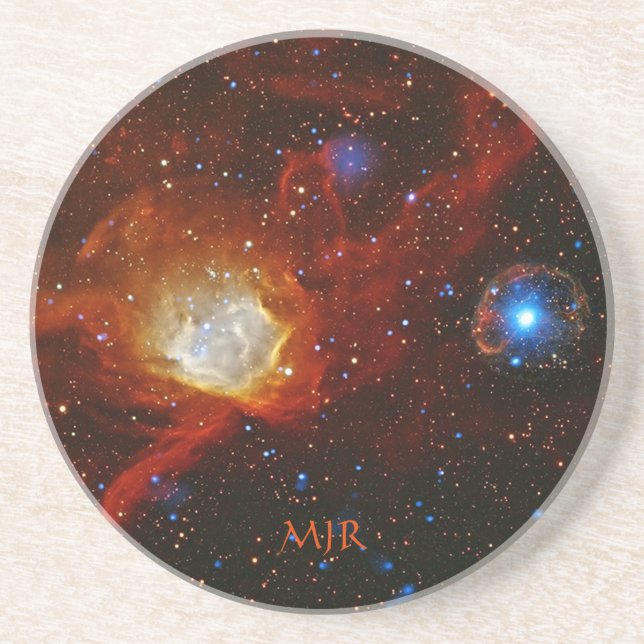 Monogram Nebula N90 and Pulsar SXP1062 Coaster (Front)
