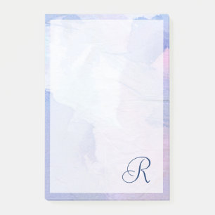 Monogram   Northern Lights II Post-it Notes