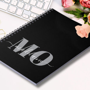 Monogram Notebook Gift Personalised Journal