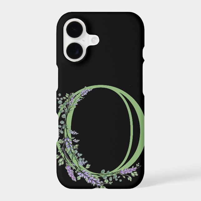 Monogram O Lavender Eucalyptus (Back)