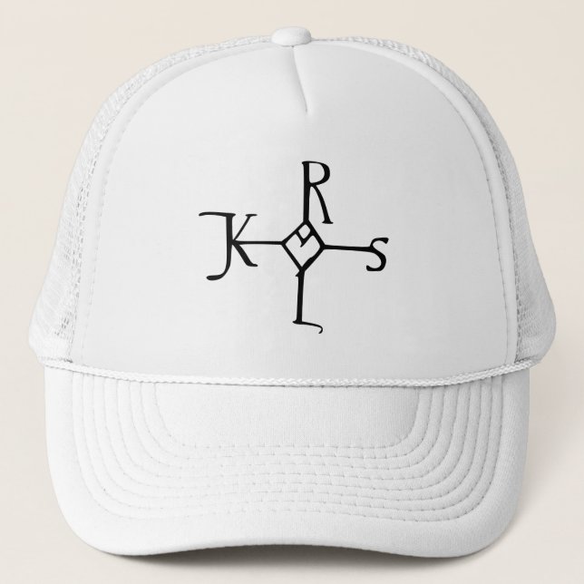 Monogram of Charlemagne Trucker Hat (Front)