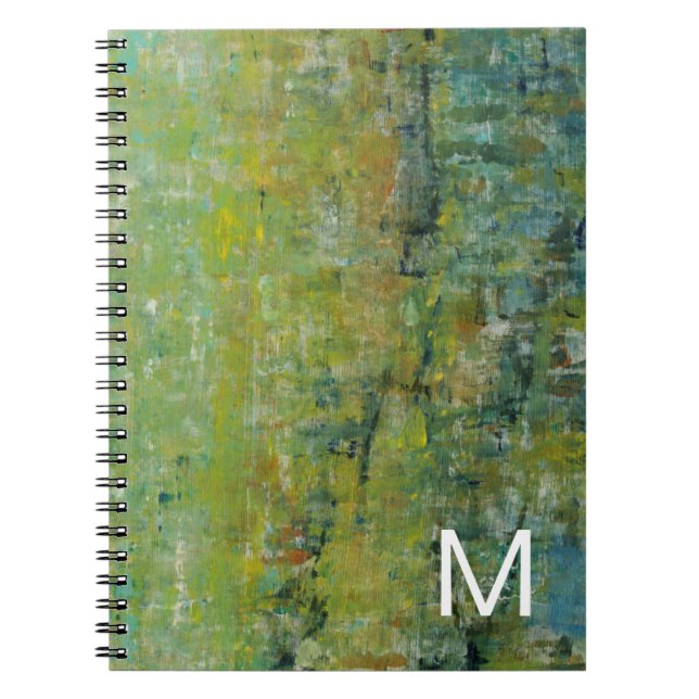 Monogram | Opulent Field II Spiral Notebook (Front)