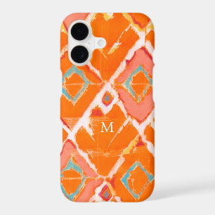 Monogram Orange Tribal II