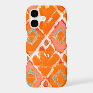 Monogram Orange Tribal II
