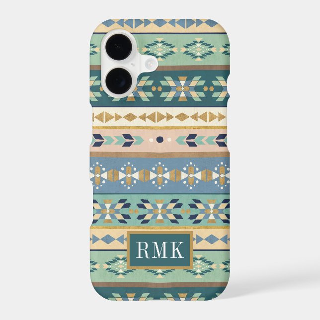 Monogram | Outdoor Geo Step | Indian Pattern (Back)