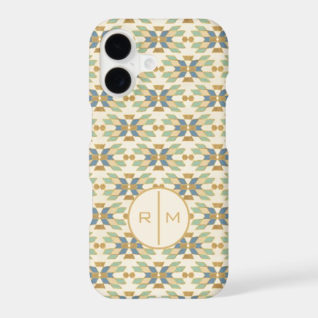 Monogram | Outdoor Geo Step | Tribal Pattern (Back)