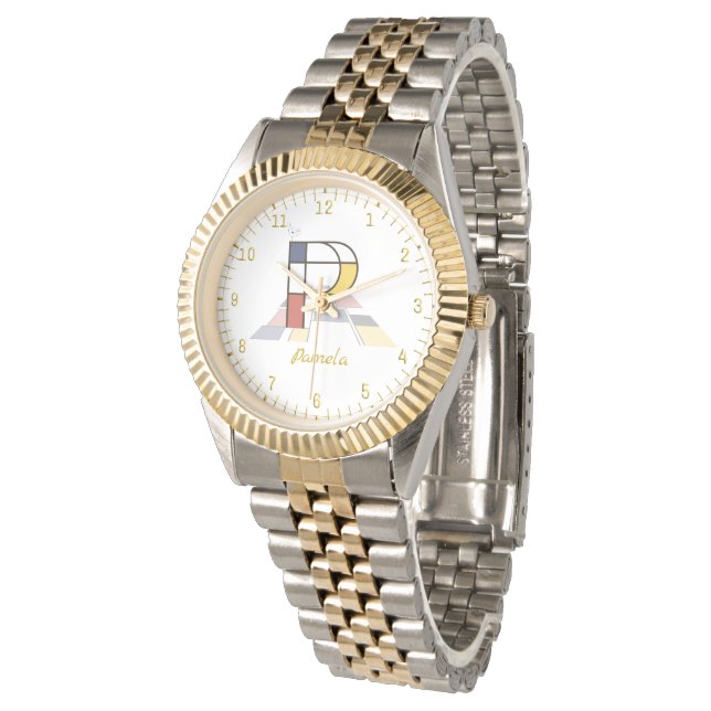 Monogram "P" - Pamela Watch (Angled)