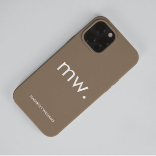 Monogram Pastel Elegant Feminine Minimalist  Case- Case-Mate iPhone 14 Pro Max Case