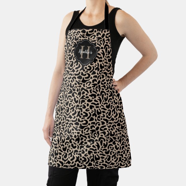 Monogram Pattern Apron (Insitu)