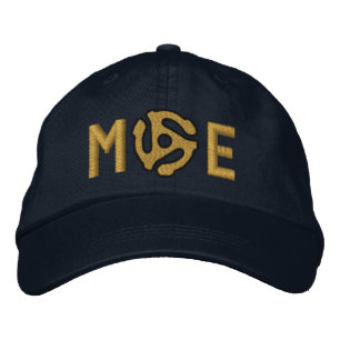 Monogram Personalise 45 spacer DJ embroidered cap
