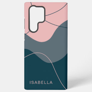 Monogram Personalised Abstract Samsung Galaxy Case