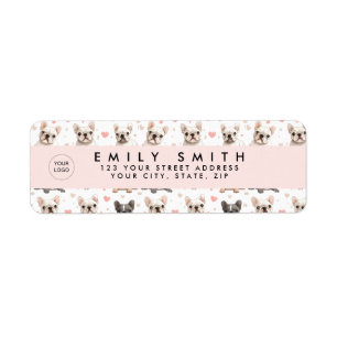 Monogram Personalised Adorable French Bulldog