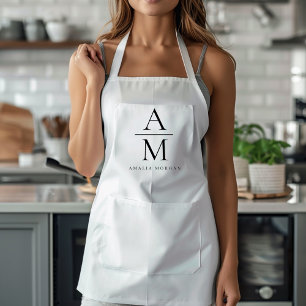 Monogram Personalised Apron