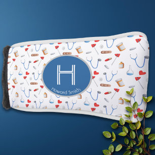 Monogram Personalised Doctor Instrumental Golf Head Cover