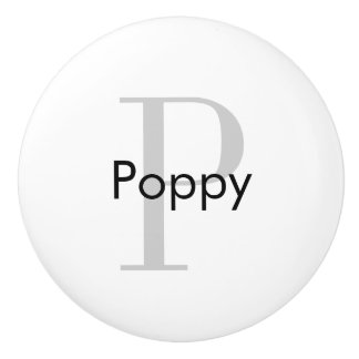 Monogram Personalised Drawer Knob