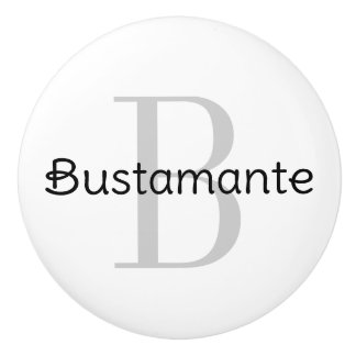 Monogram Personalised Drawer Knob