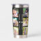 Monogram personalised modern multi photo collage