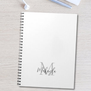 Monogram Personalised Name Notebook