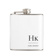 Monogram Personalised White Monogrammed