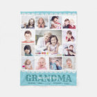 Monogram Photo Collage Happy Birthday Grandma