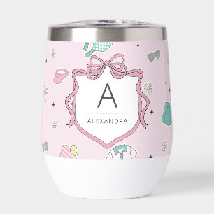 Monogram Pickleball Cup Gift for Her