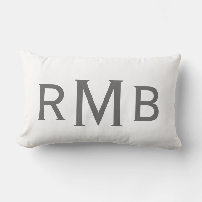 Monogram Pillow (Front)