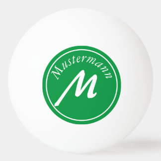 monogram ping pong ball