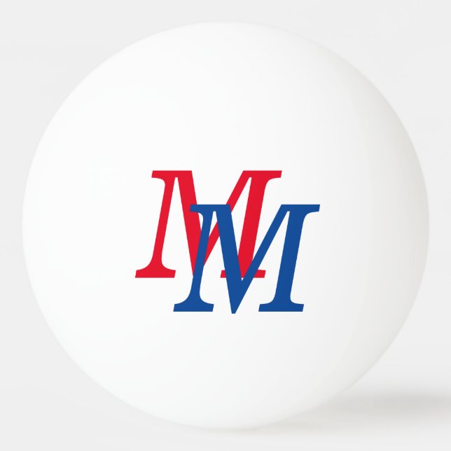 monogram ping pong ball (Front)