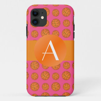 Monogram pink basketballs Case-Mate iPhone case