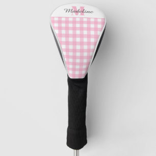 Monogram Pink Golf Head Cover