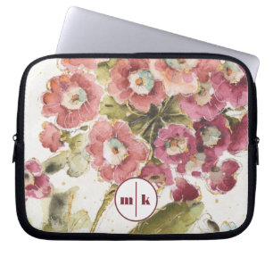 Monogram Pink Primrose Laptop Sleeve