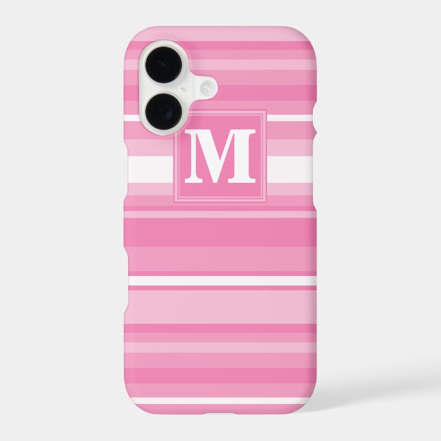 Monogram pink stripes (Back)