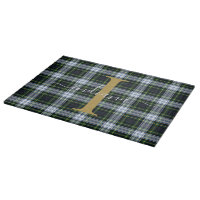 Monogram Plaid Tartan Gordon Green Mum Birthday